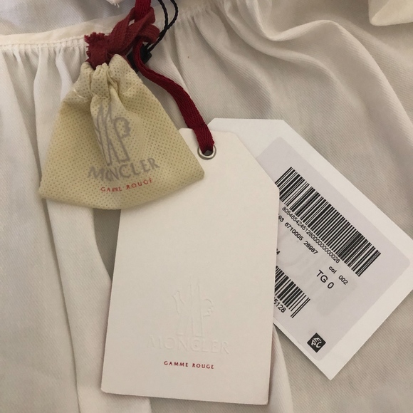 Moncler Gamme Rouge Trim Paplum Polo Dress - Picture 7 of 7